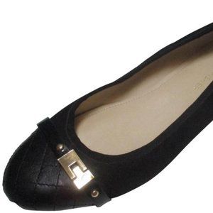 *Marc Fisher JODITA Black Quilt Toe Tip Patent